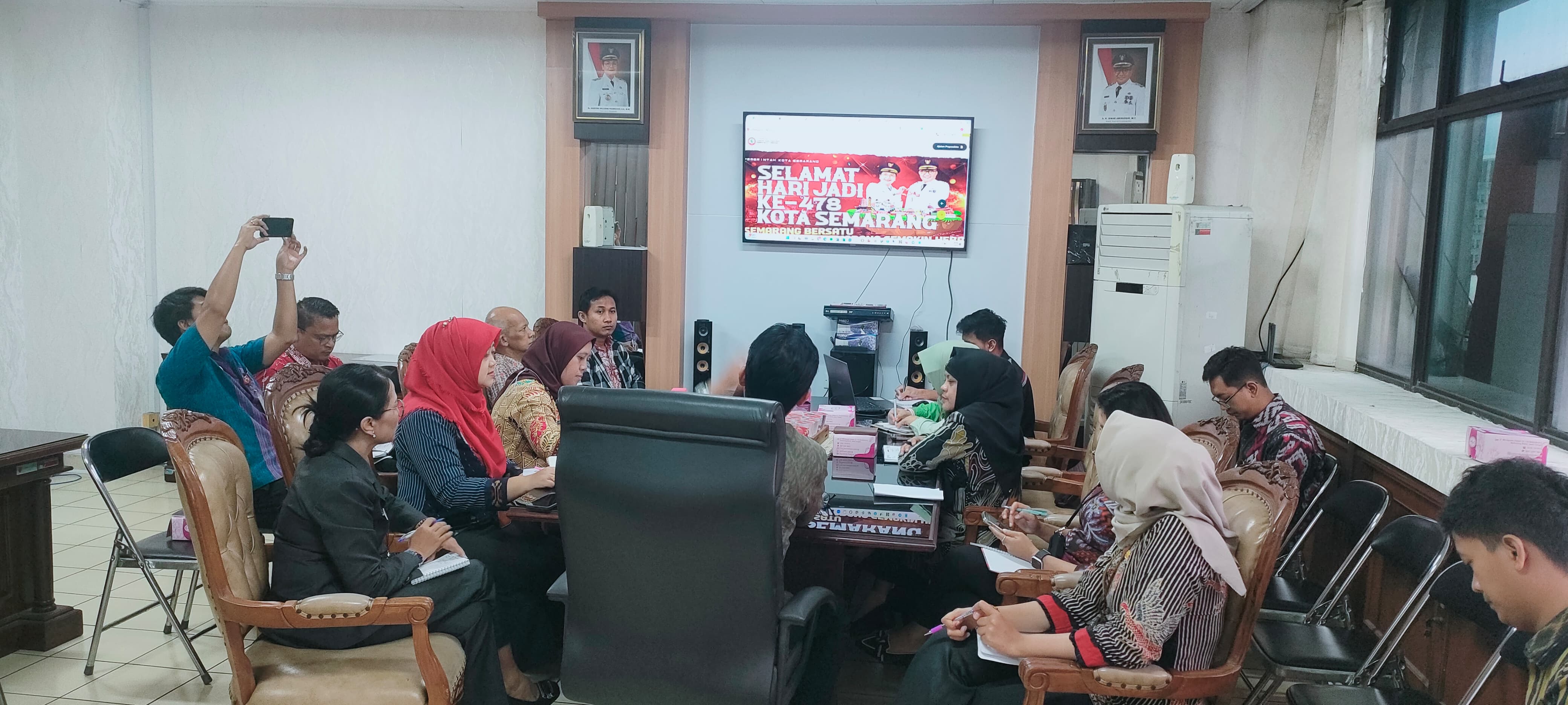 Diskominfo Hadiri Rapat Koordinasi Aplikasi CSR/PKBL Kota Semarang